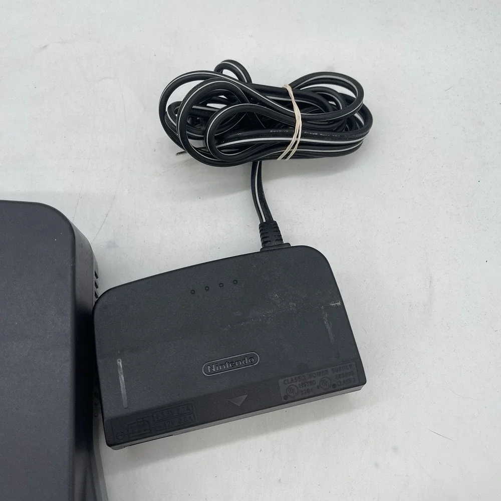 Nintendo 64 N64 Gray Console Bundle w/ Controller, Power Cord, AV Cable NTSC-U/C